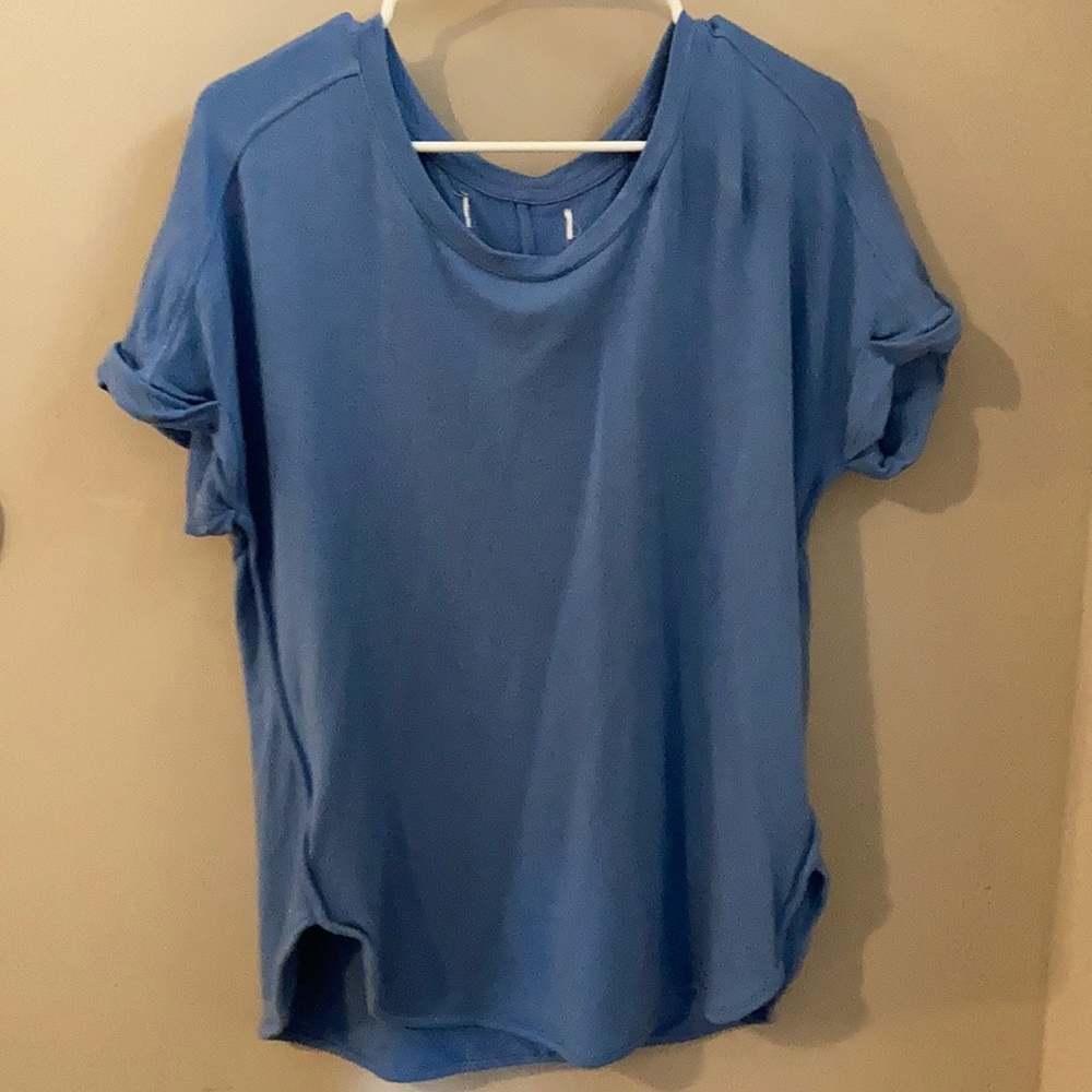 Blue short sleeve